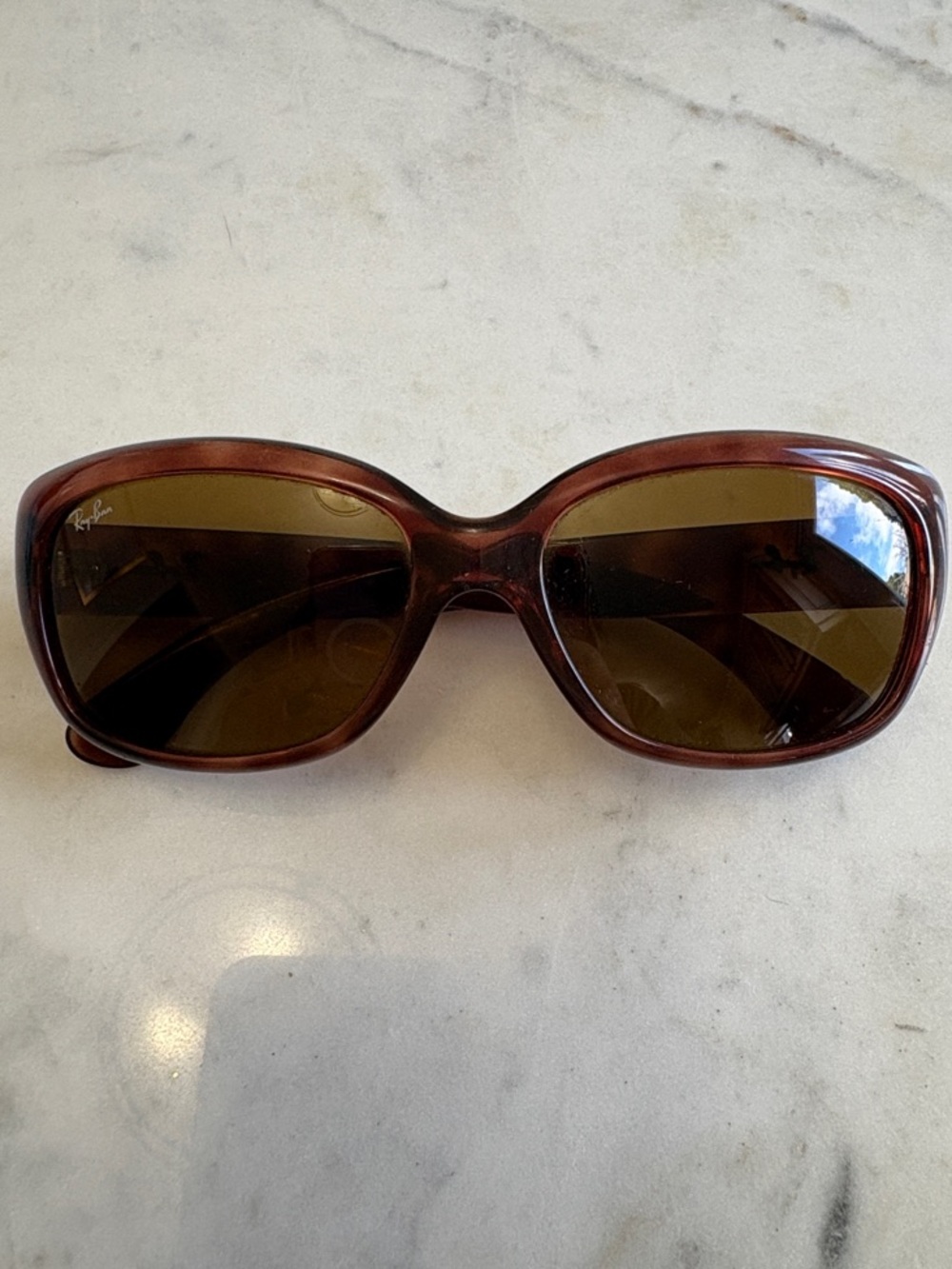 ❣️True Y2K Ray-Ban Women’s Brown Oval Sunglasses